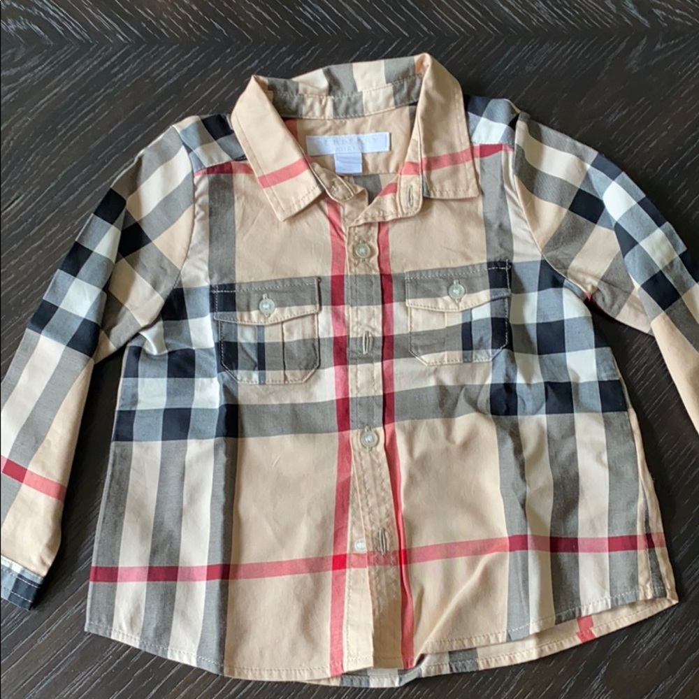 Burberry boys long sleeve